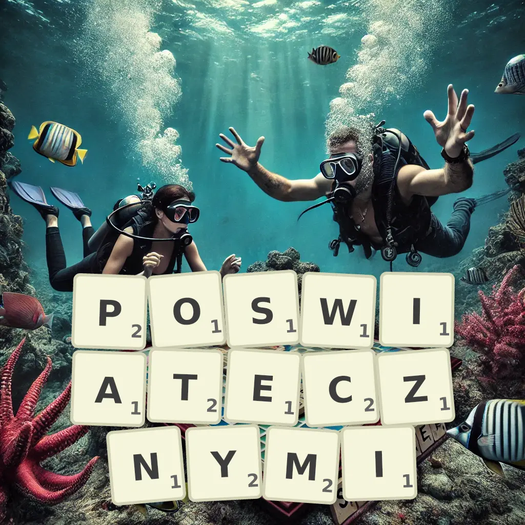 Lista słów z liter POŚWIĄTECZNYMI Słowa z liter POŚWIĄTECZNYMI