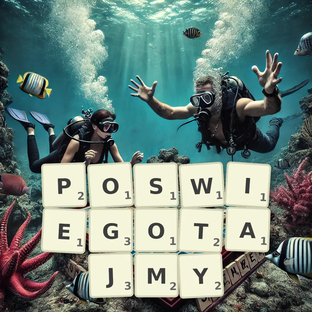 Słowa z liter POŚWIEGOTAJMY