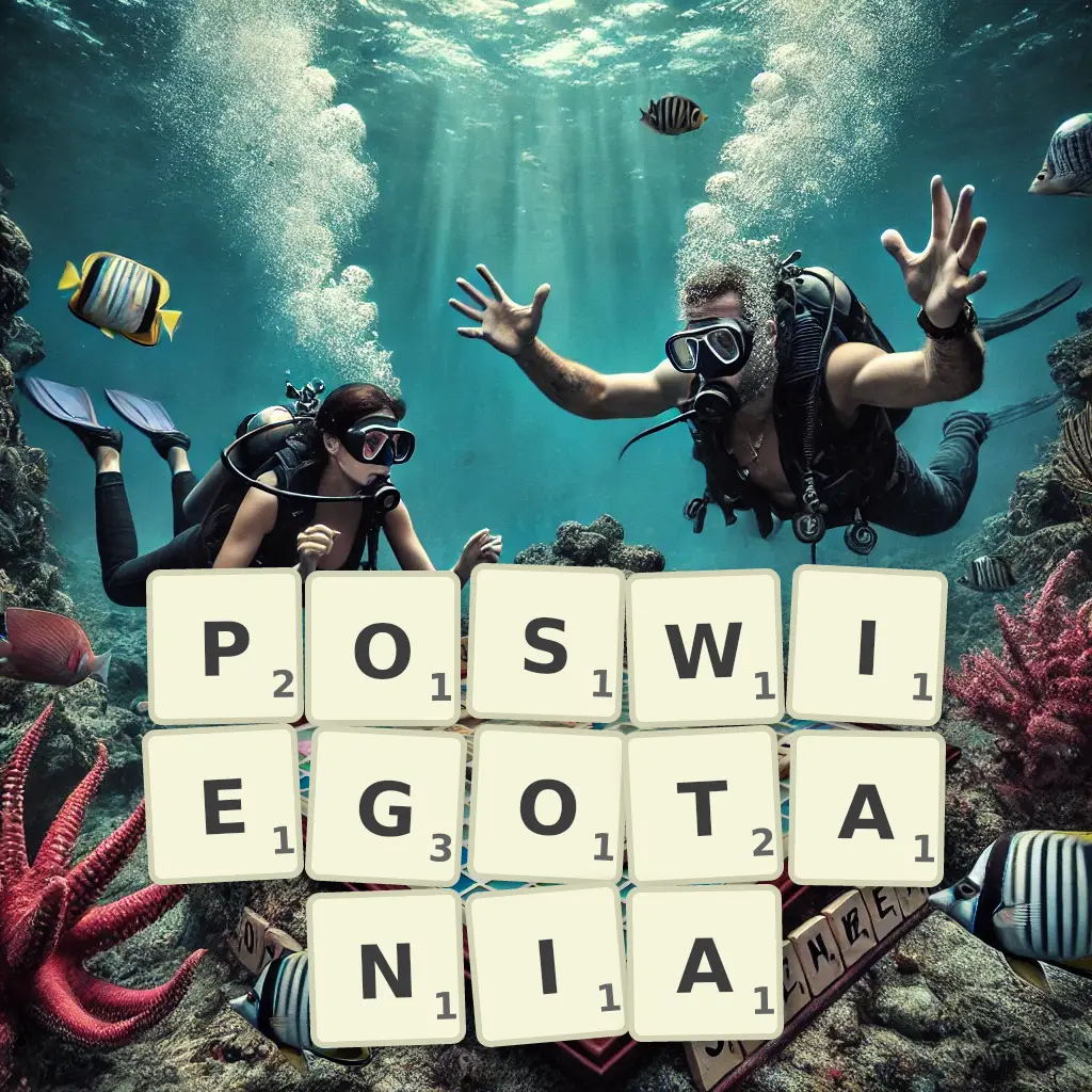 Słowa z liter POŚWIEGOTANIA