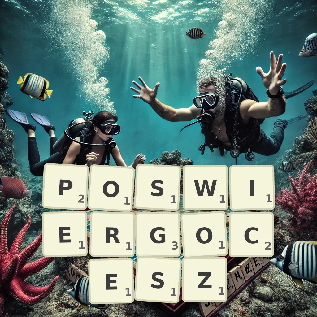 Słowa z liter POŚWIERGOCESZ