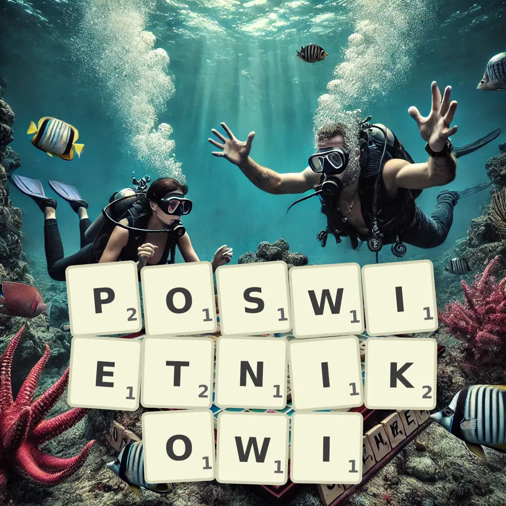 Słowa z liter POŚWIĘTNIKOWI