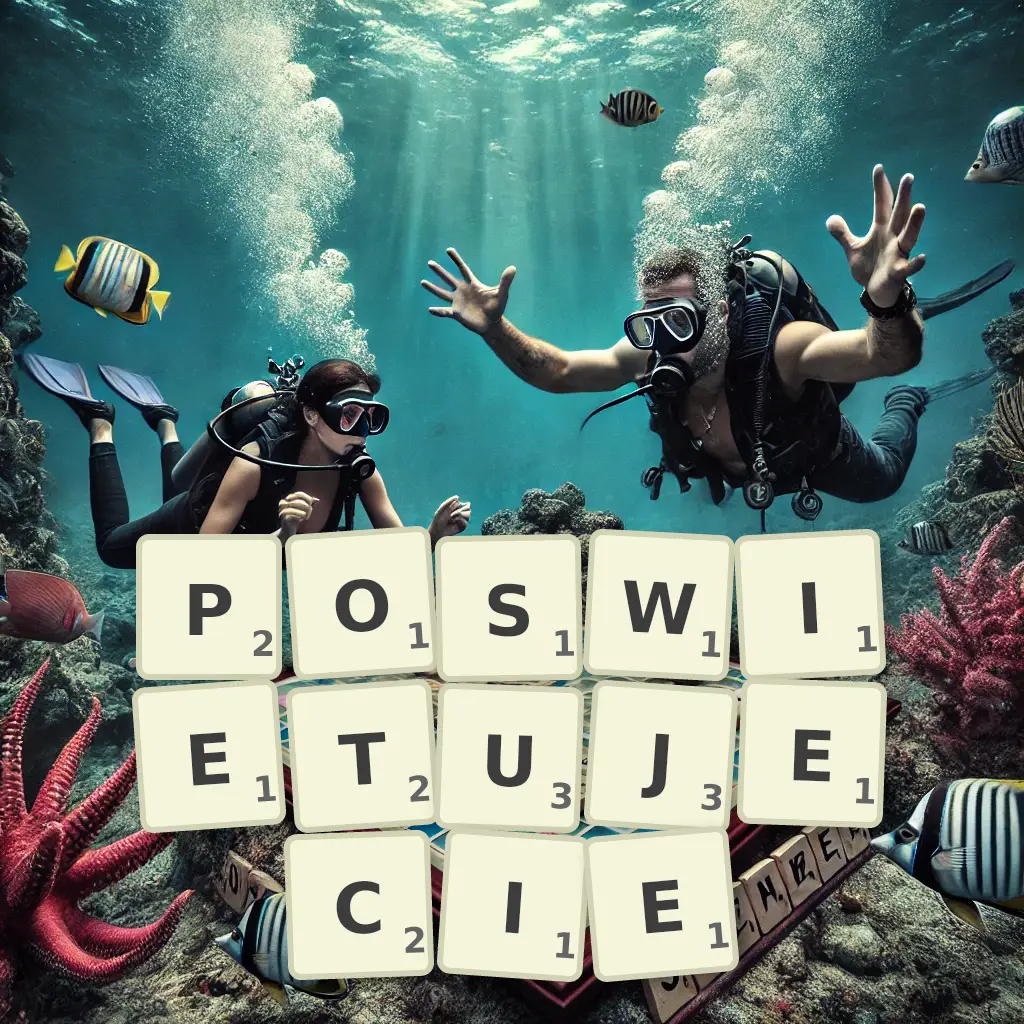 Słowa z liter POŚWIĘTUJECIE