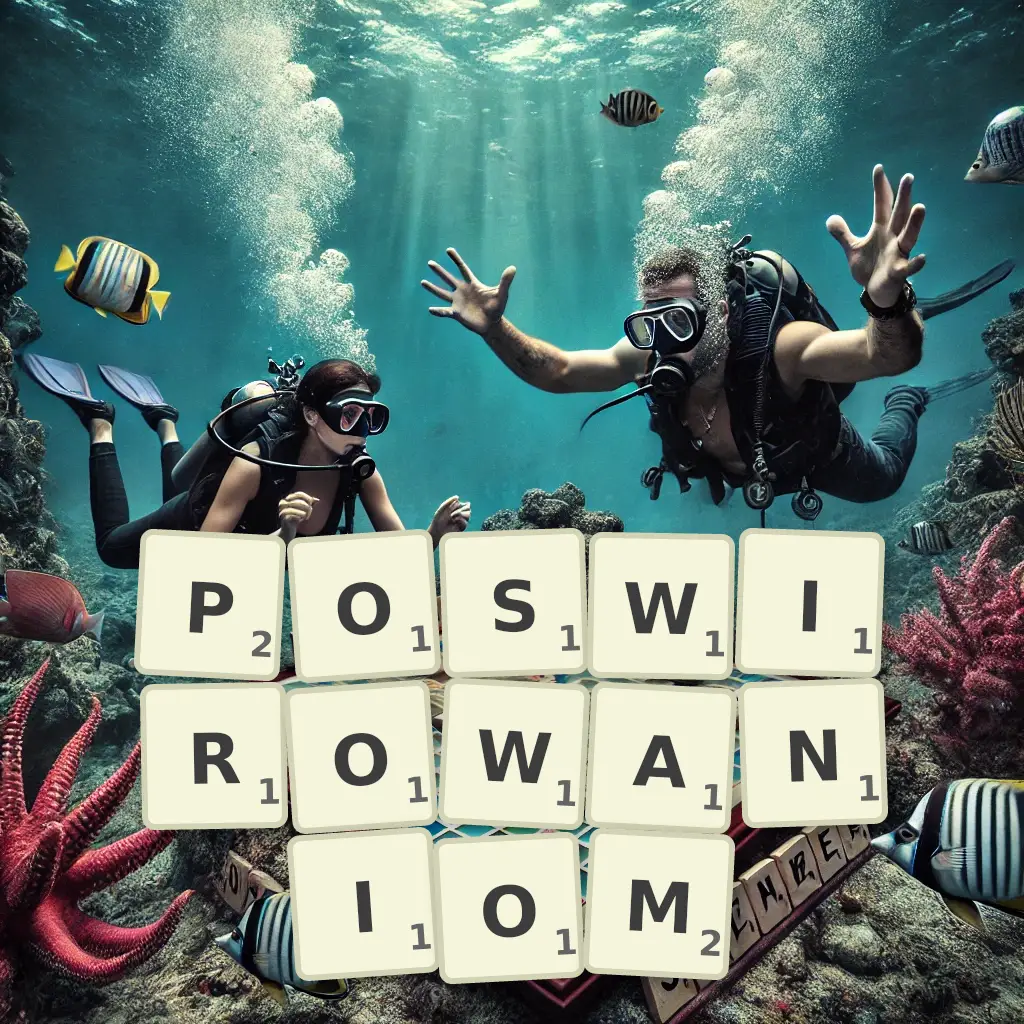 Lista słów z liter POŚWIROWANIOM Słowa z liter POŚWIROWANIOM