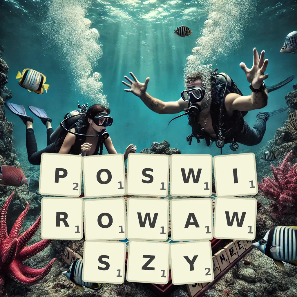 Lista słów z liter POŚWIROWAWSZY Słowa z liter POŚWIROWAWSZY