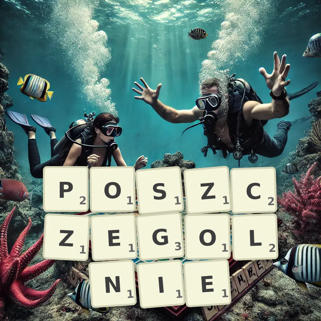 Słowa z liter POSZCZEGÓLNIĘ