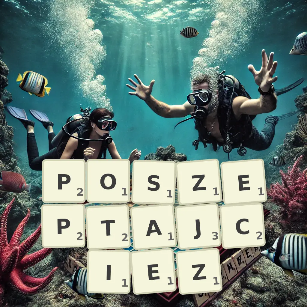 Słowa z liter POSZEPTAJCIEŻ