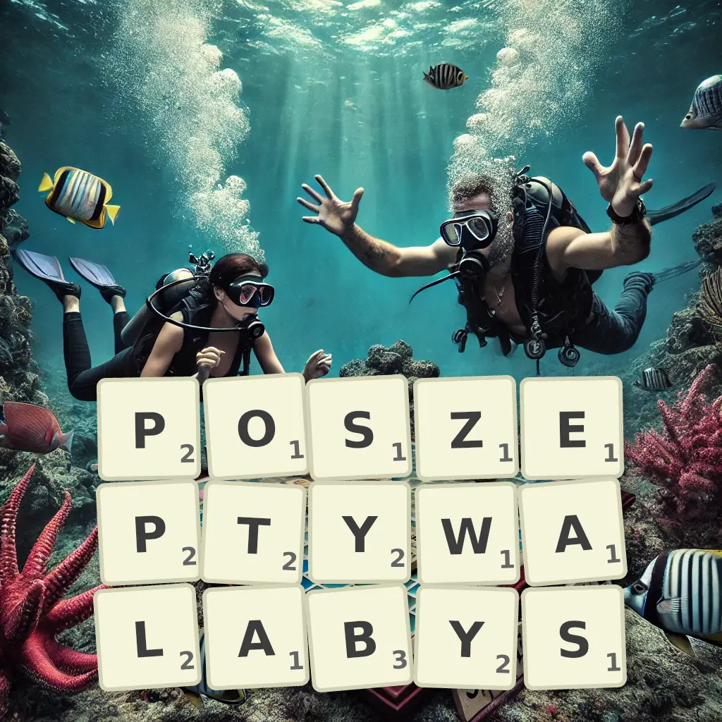 Słowa z liter POSZEPTYWAŁABYŚ