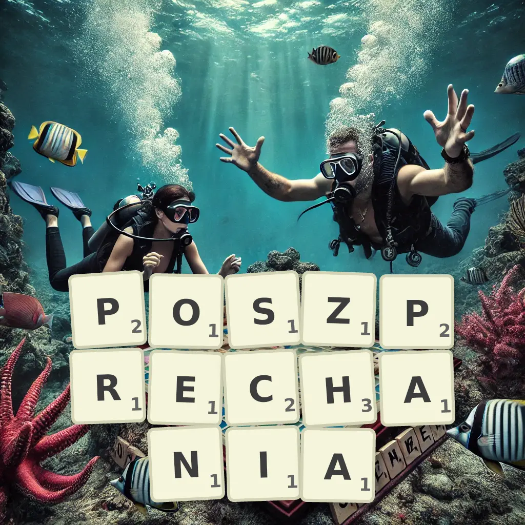 Słowa z liter POSZPRECHANIA