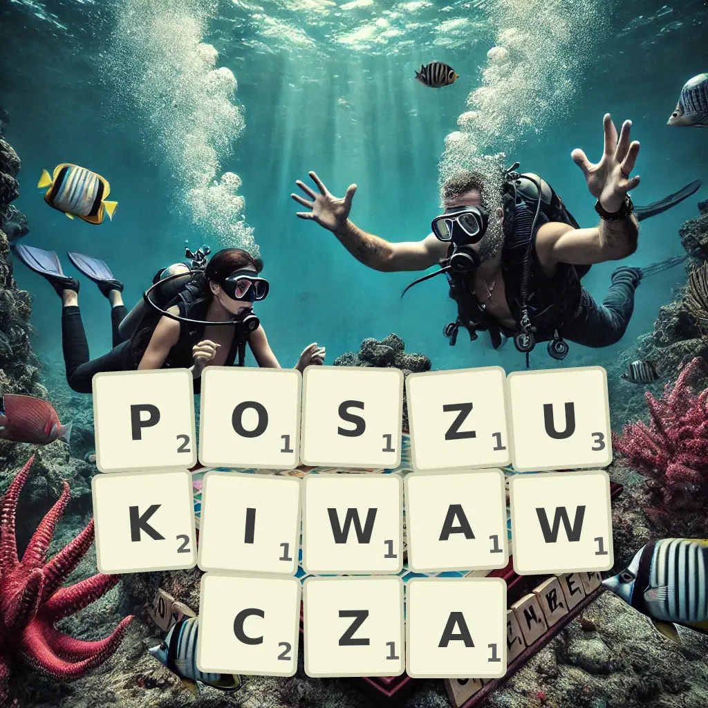 Lista słów z liter POSZUKIWAWCZĄ Słowa z liter POSZUKIWAWCZĄ