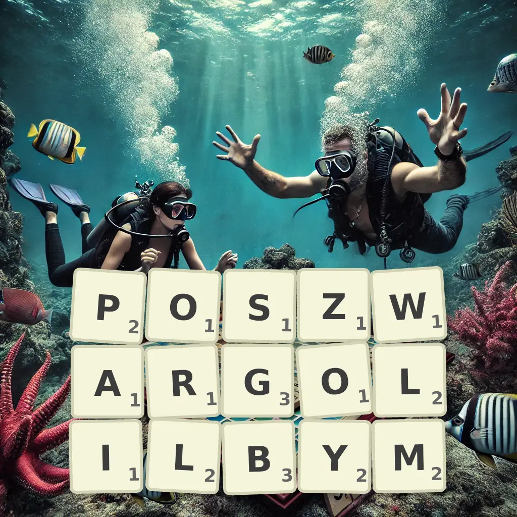 Słowa z liter POSZWARGOLIŁBYM