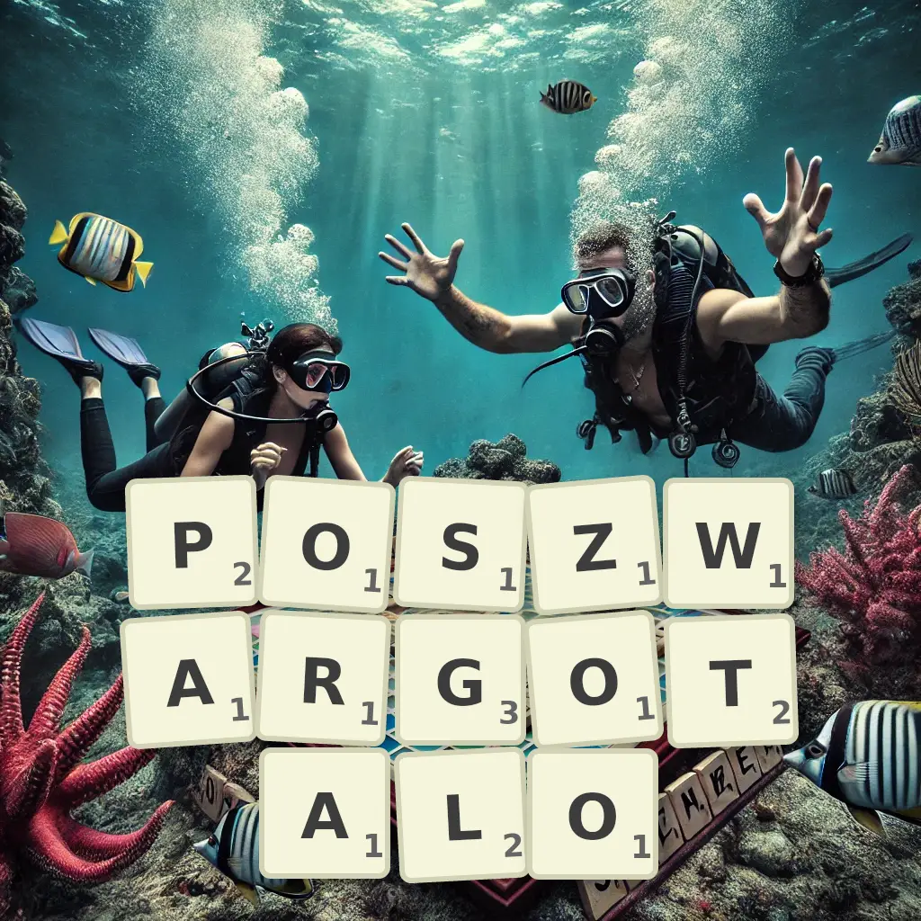 Słowa z liter POSZWARGOTAŁO