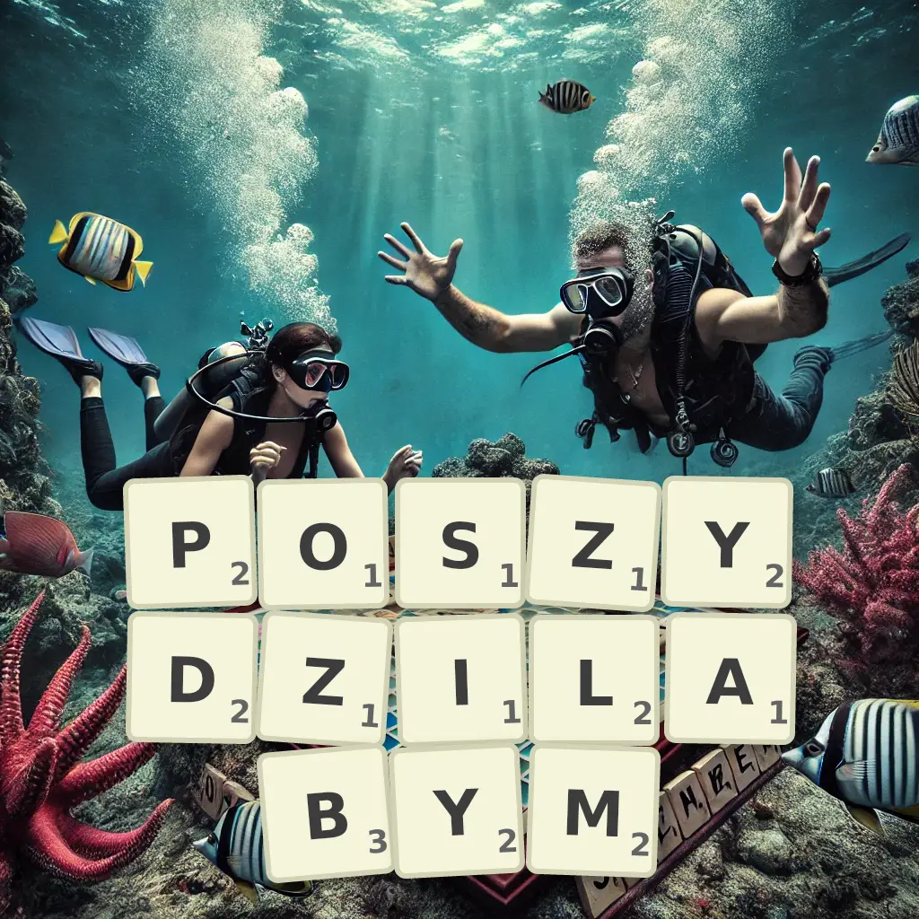 Słowa z liter POSZYDZIŁABYM