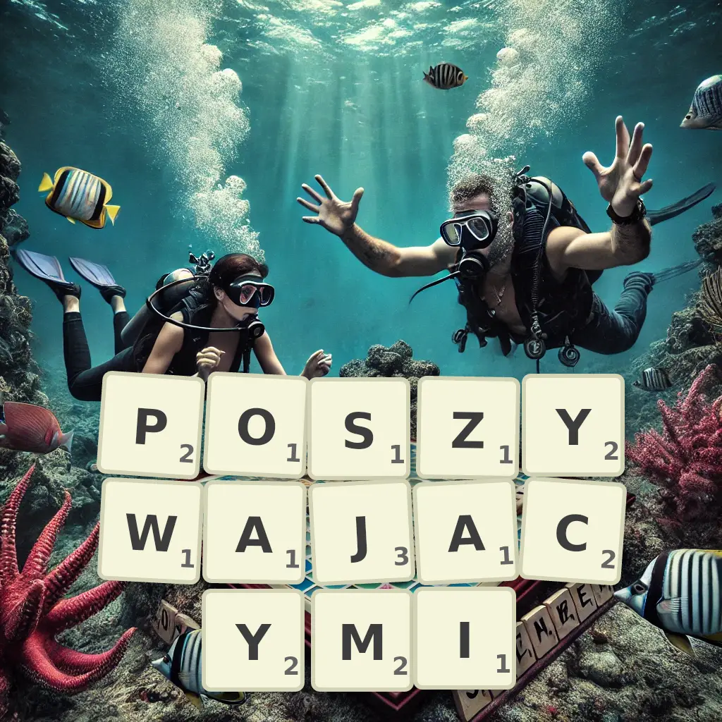 Słowa z liter POSZYWAJĄCYMI