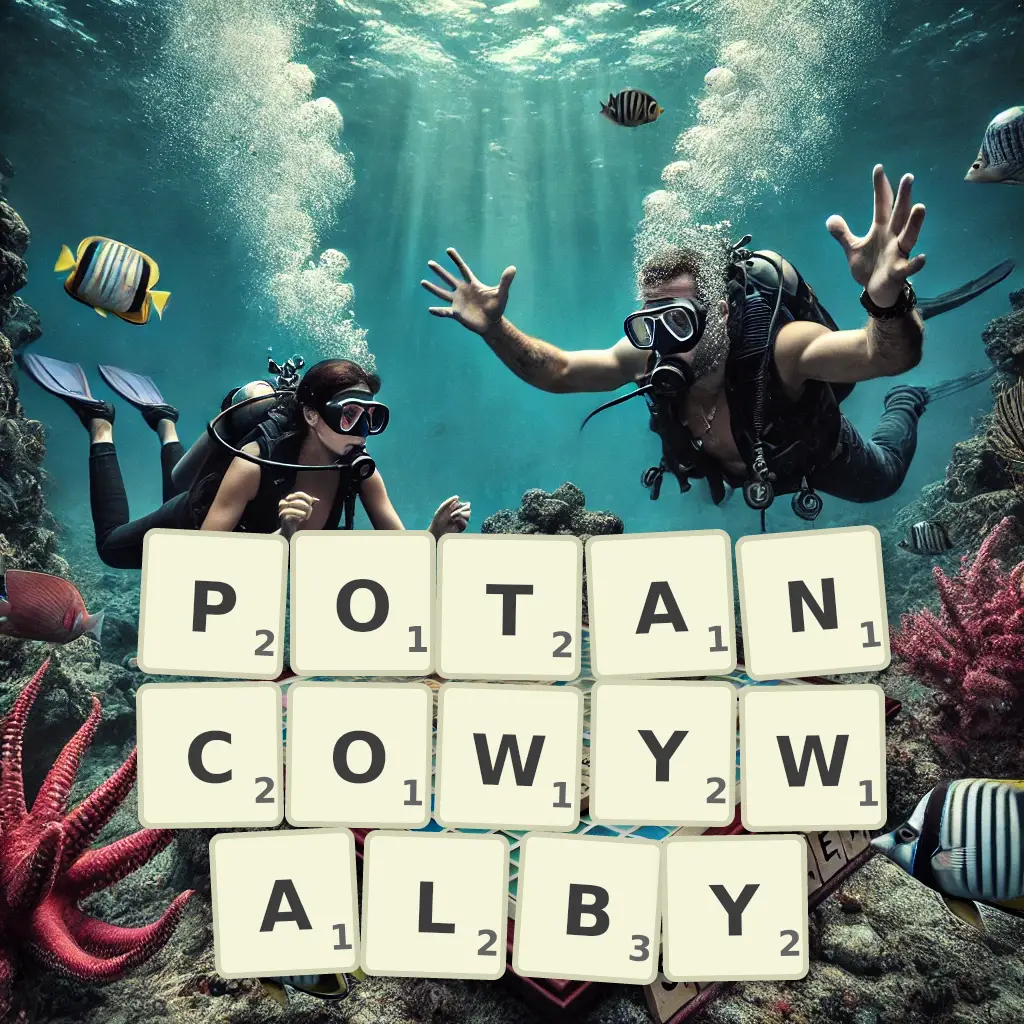 Słowa z liter POTAŃCOWYWAŁBY