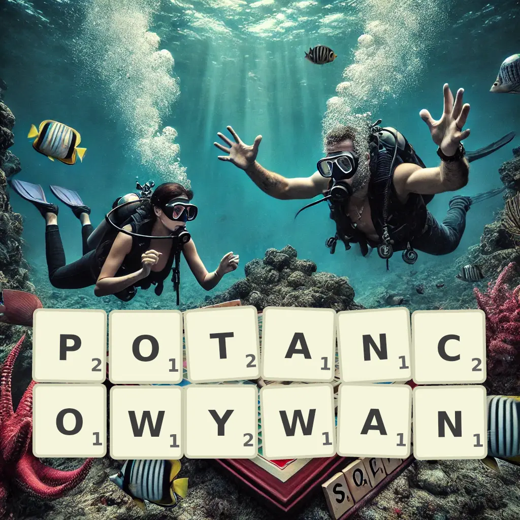 Słowa z liter POTAŃCOWYWAŃ