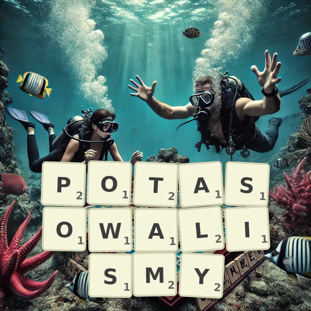 Słowa z liter POTASOWALIŚMY