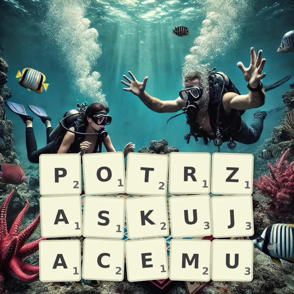 Słowa z liter POTRZASKUJĄCEMU