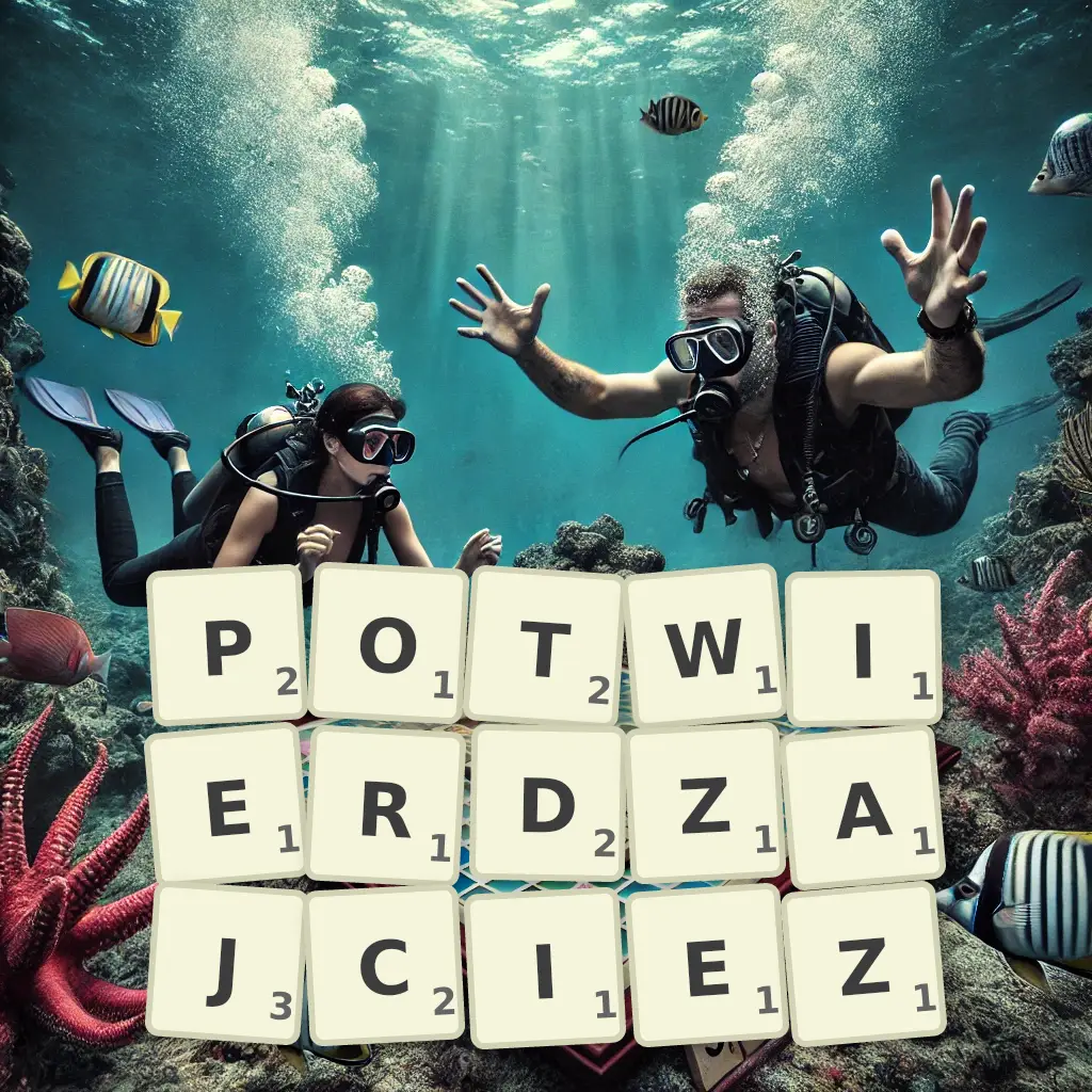 Słowa z liter POTWIERDZAJCIEŻ