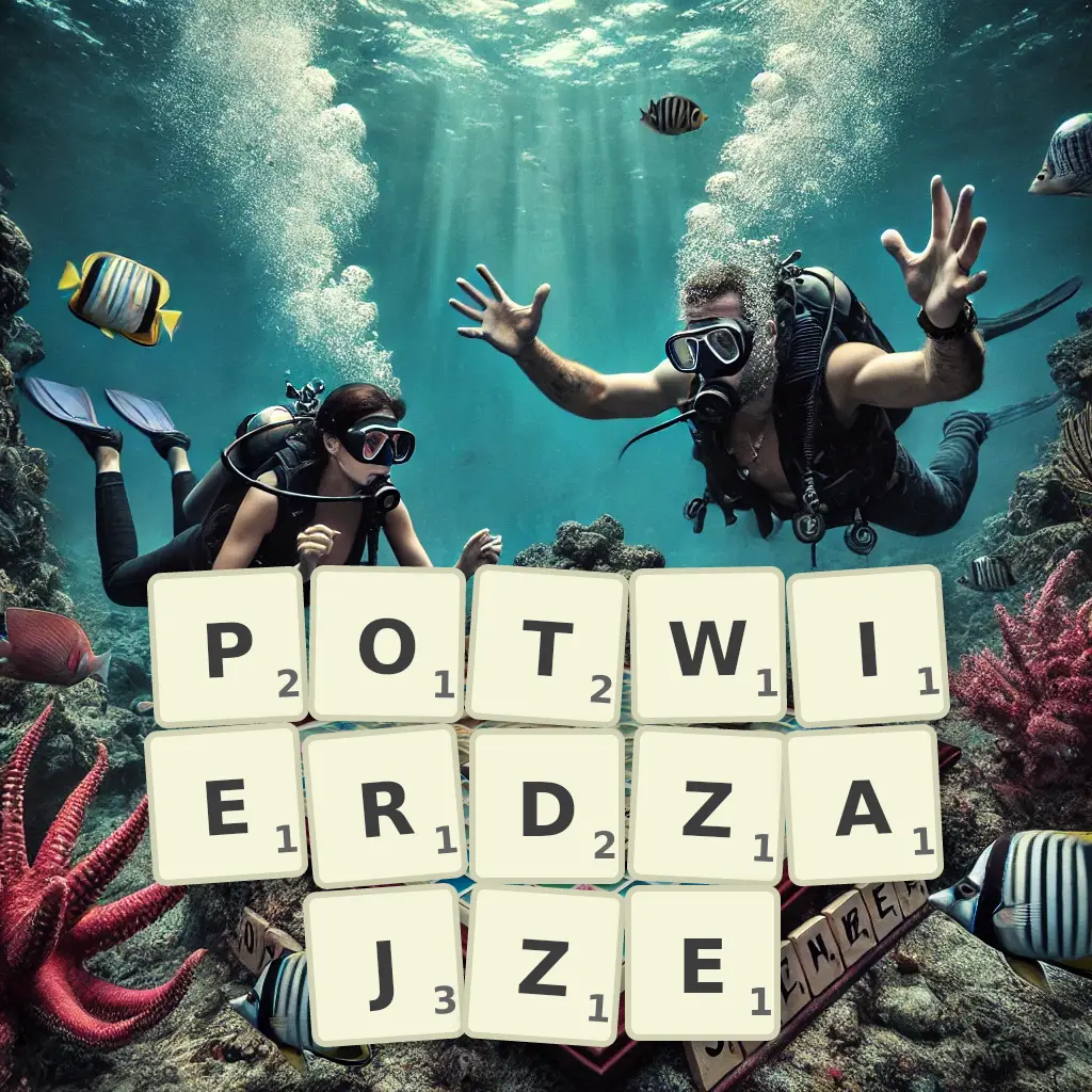 Słowa z liter POTWIERDZAJŻE