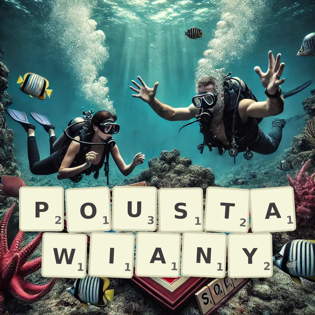 Słowa z liter POUSTAWIANY