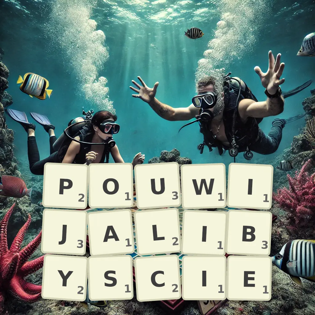 Słowa z liter POUWIJALIBYŚCIE