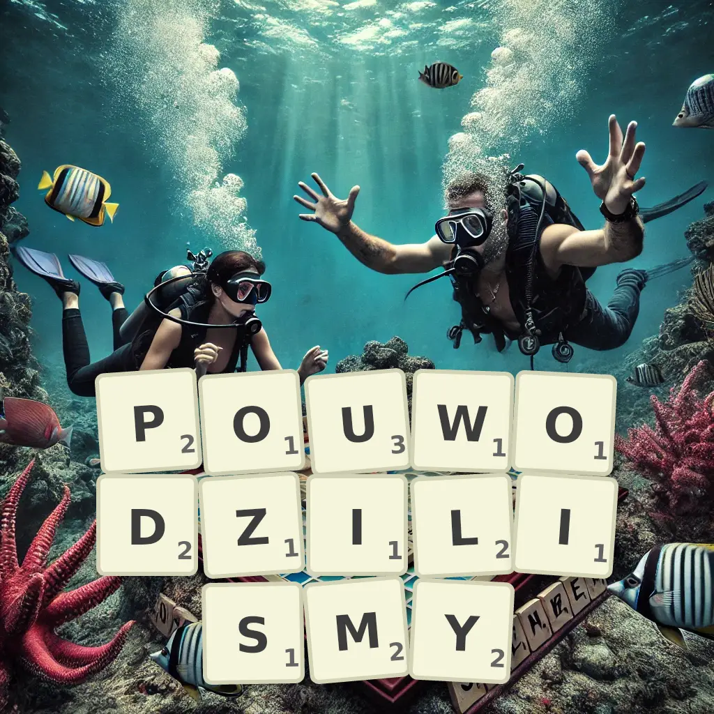 Słowa z liter POUWODZILIŚMY