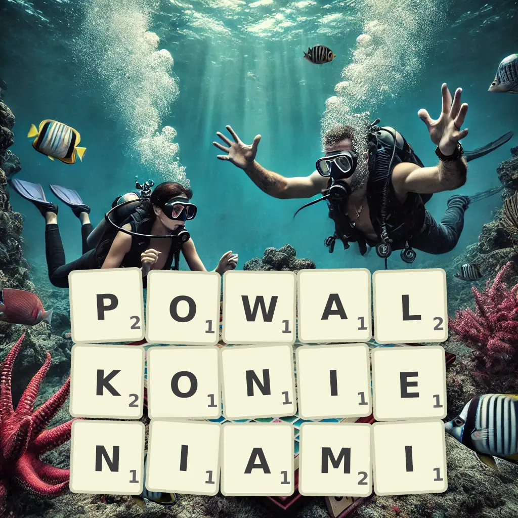 Lista słów z liter POWAŁKONIENIAMI Słowa z liter POWAŁKONIENIAMI