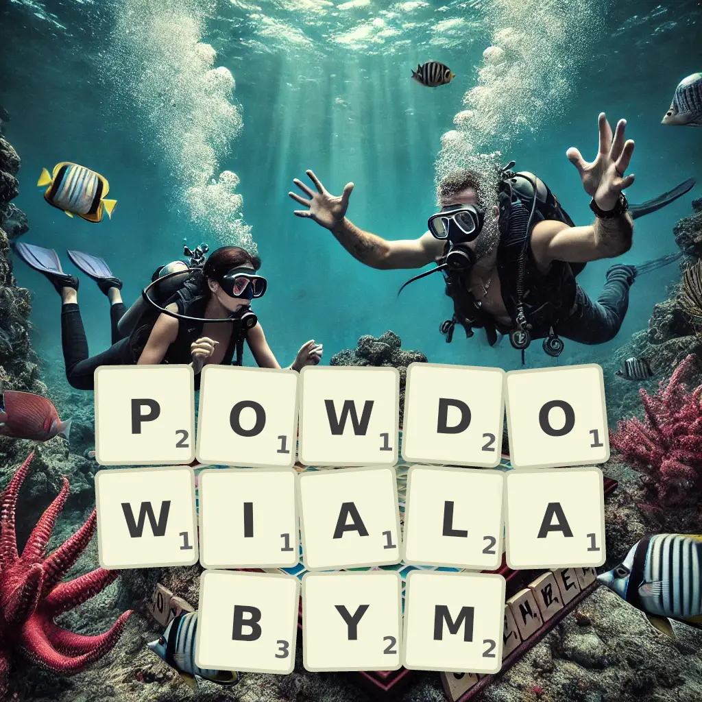 Słowa z liter POWDOWIAŁABYM