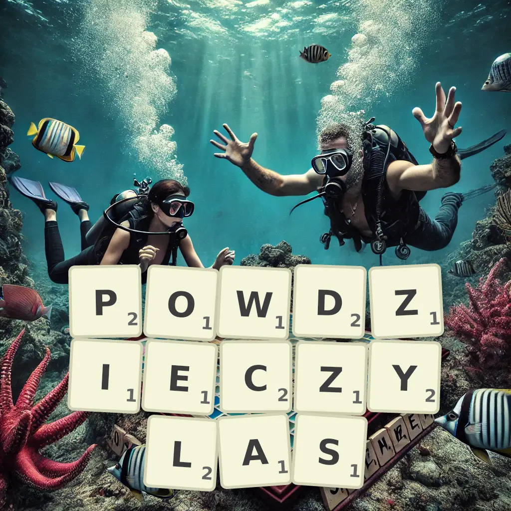 Słowa z liter POWDZIĘCZYŁAŚ