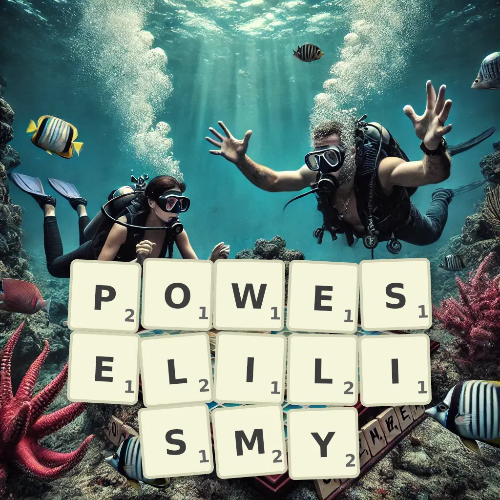 Słowa z liter POWESELILIŚMY