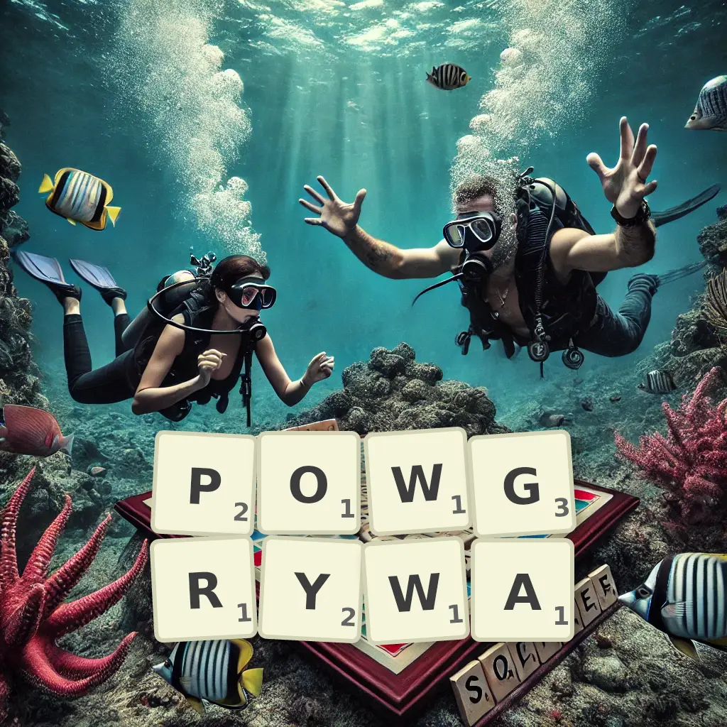 Słowa z liter POWGRYWA
