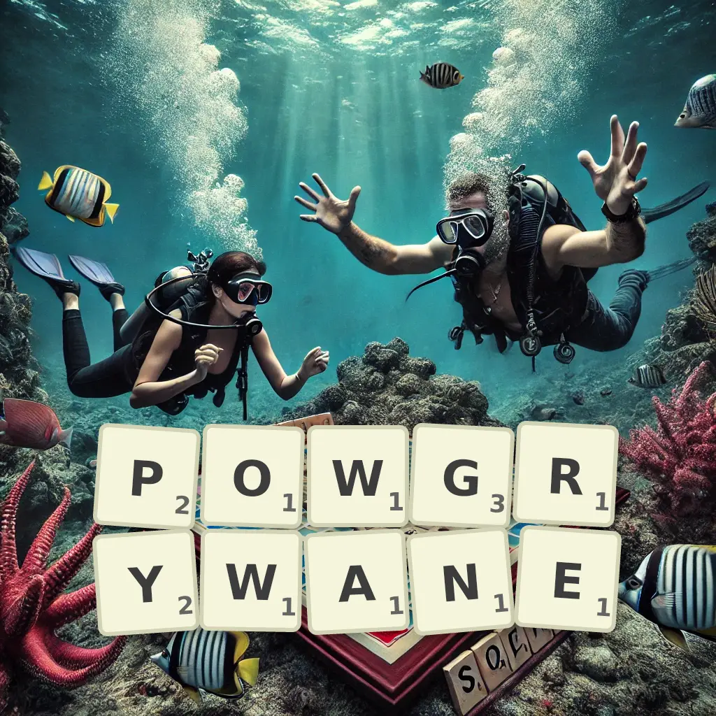 Słowa z liter POWGRYWANE