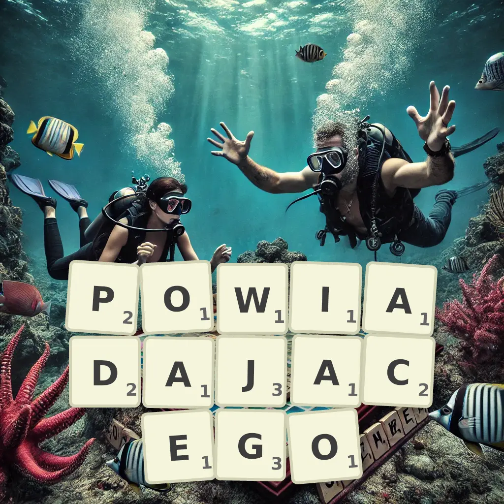 Słowa z liter POWIADAJĄCEGO