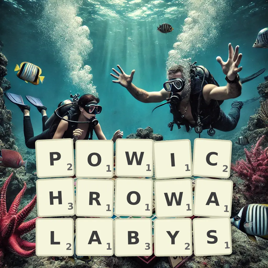 Słowa z liter POWICHROWAŁABYŚ