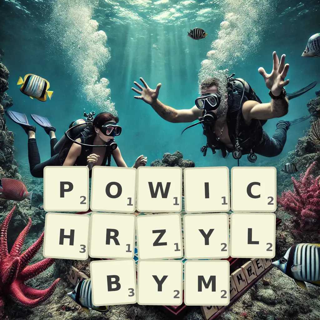 Słowa z liter POWICHRZYŁBYM