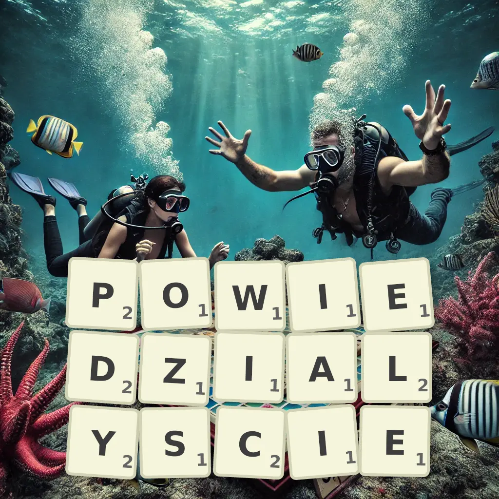 Słowa z liter POWIEDZIAŁYŚCIE