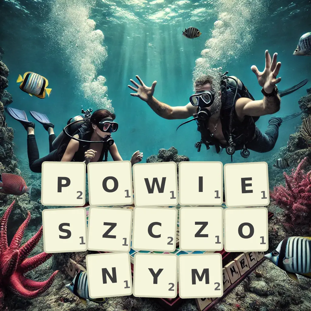 Słowa z liter POWIESZCZONYM