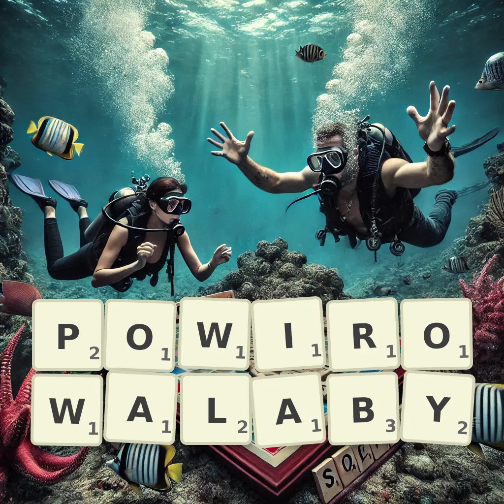 Słowa z liter POWIROWAŁABY