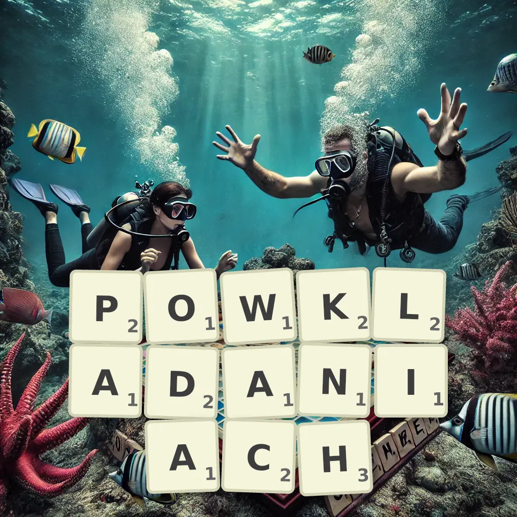Lista słów z liter POWKŁADANIACH Słowa z liter POWKŁADANIACH