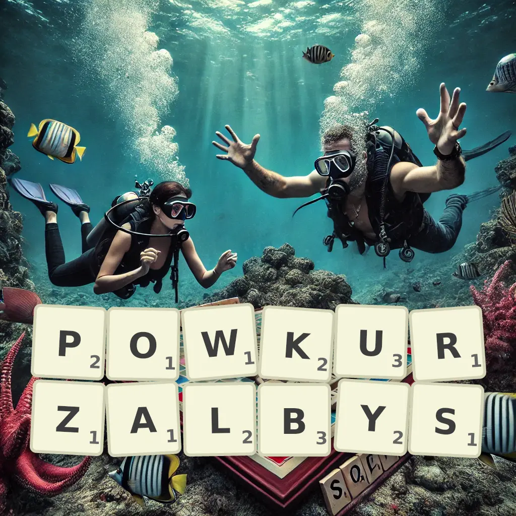 Słowa z liter POWKURZAŁBYŚ