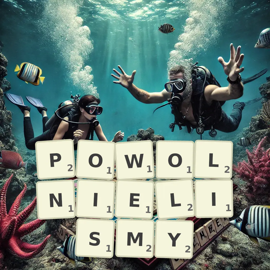 Lista słów z liter POWOLNIELIŚMY Słowa z liter POWOLNIELIŚMY