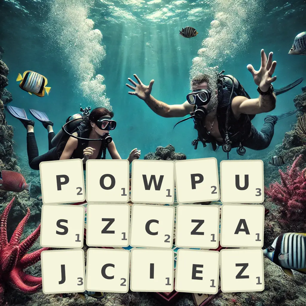 Słowa z liter POWPUSZCZAJCIEŻ