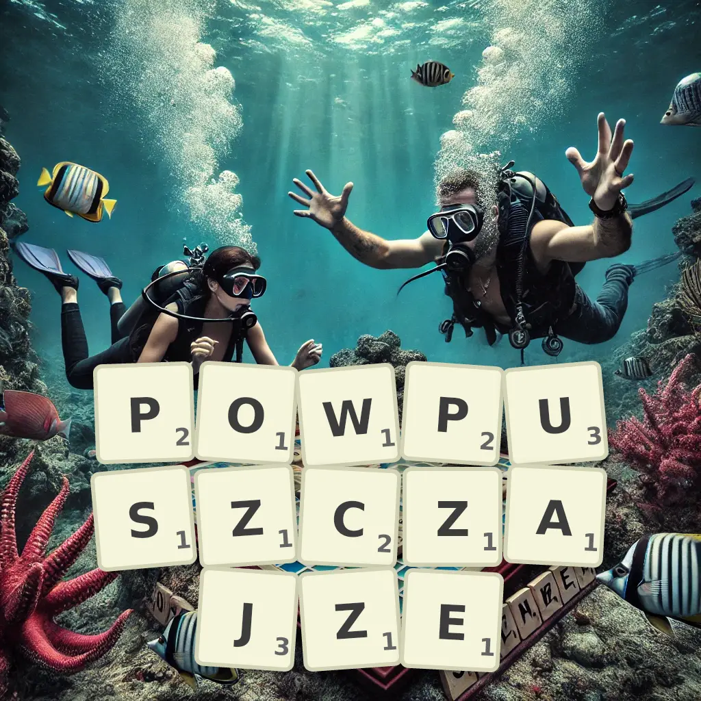 Słowa z liter POWPUSZCZAJŻE