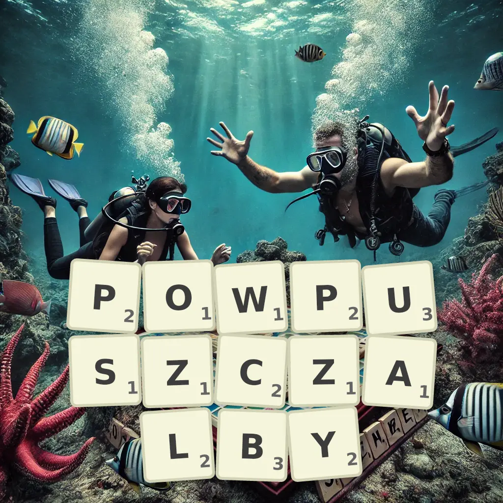 Słowa z liter POWPUSZCZAŁBY