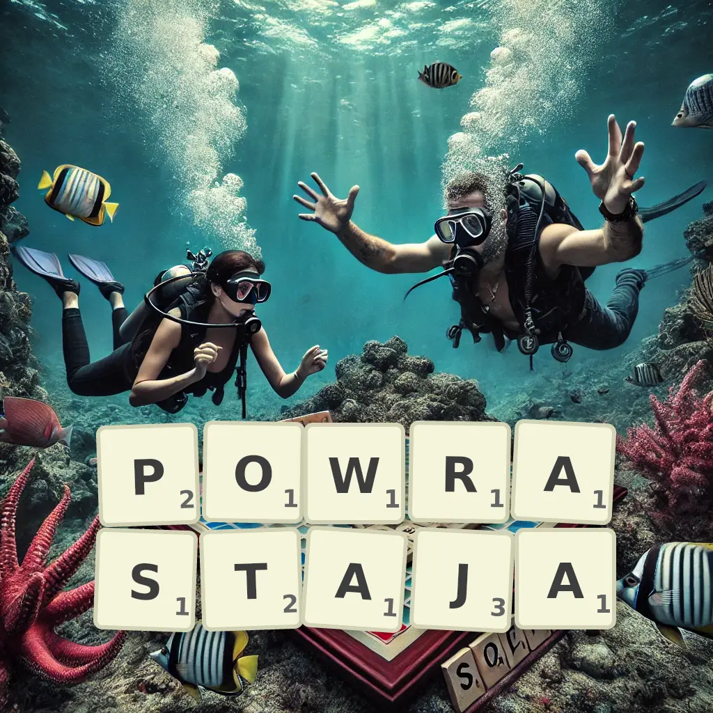 Słowa z liter POWRASTAJĄ