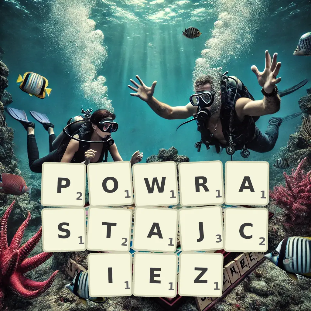 Słowa z liter POWRASTAJCIEŻ