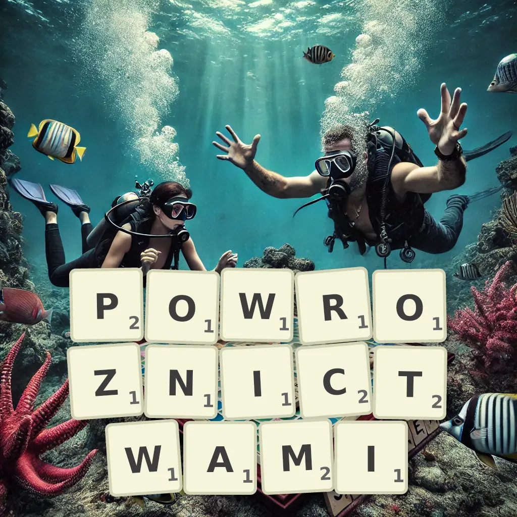 Słowa z liter POWROŹNICTWAMI