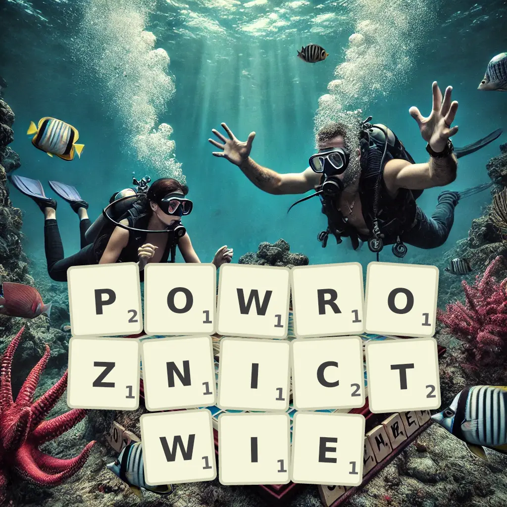 Słowa z liter POWROŹNICTWIE