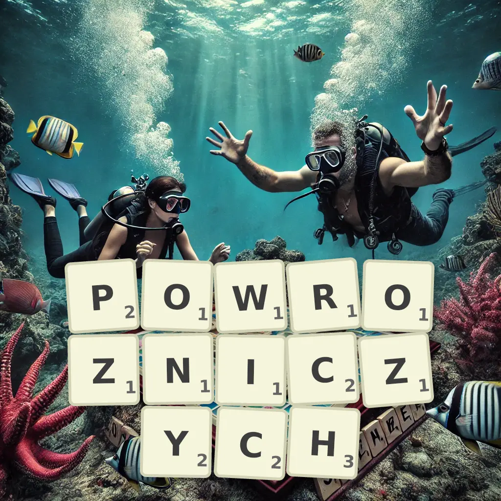 Słowa z liter POWROŹNICZYCH