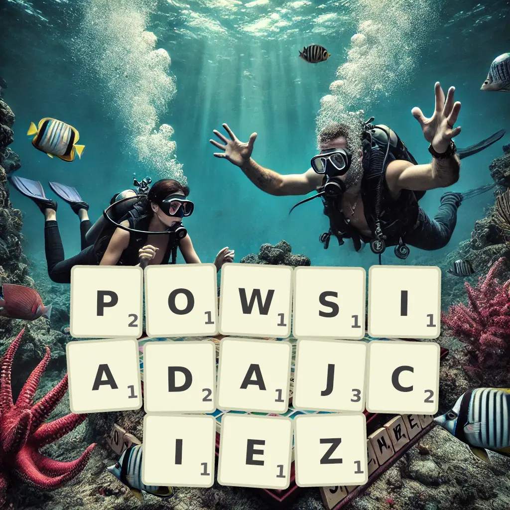 Słowa z liter POWSIADAJCIEŻ